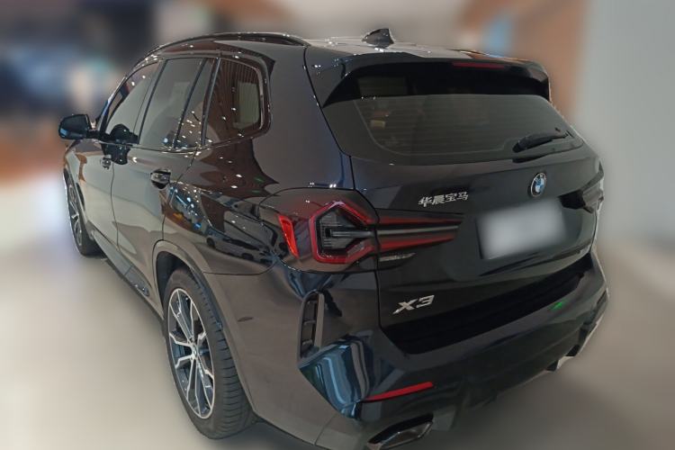 Used BMW X3 2022 xDrive30i Luxury Model M Night Sky Package Rear Left 45 Deg