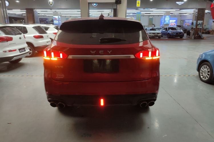 Used Wey VV6 2018 2.0T Two-Wheel Drive Flagship Version China V Standard
