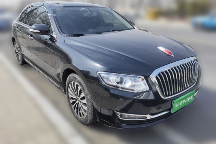 Used Hongqi H7 2018 2.0T Elite Edition Front Right 45 Deg