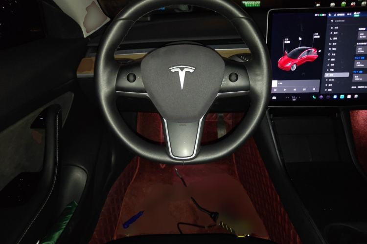 Used Tesla Model 3 2020 Refreshed Version Long-Range Rear-Wheel Drive Steering Wheel