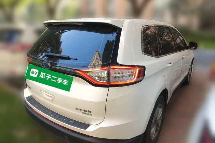 Used Ford Edge 2018 EcoBoost 245 Two-Wheel-Drive Platinum Edition 7-Seater China V Emission Standard Rear Right 45 Deg