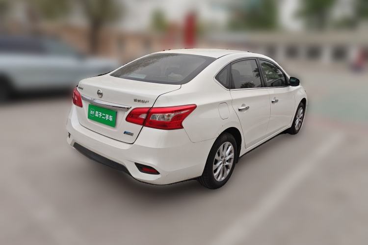 Used Nissan Sylphy 2019 1.6XV CVT Smart Connect Luxury Edition China V Standard Rear Right 45 Deg