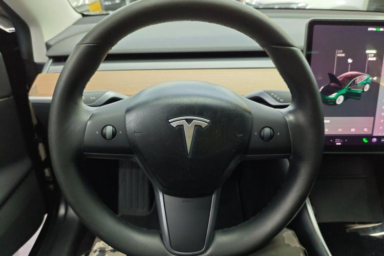 Used Tesla Model 3 2019 Long-Range Rear-Wheel-Drive Version Steering Wheel