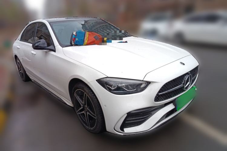 Used Mercedes-Benz C-Class 2023 C 260 L Bright Night Sports Edition Front Right 45 Deg