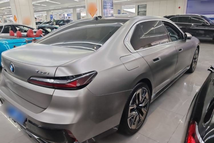 Used BMW 7 Series 2023 740Li Leading Model M Sport Package Rear Right 45 Deg