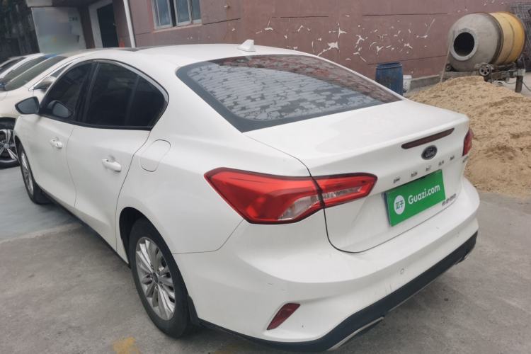 Used Ford Focus 2021 Sedan EcoBoost 180 Automatic Trendy Model Rear Left 45 Deg