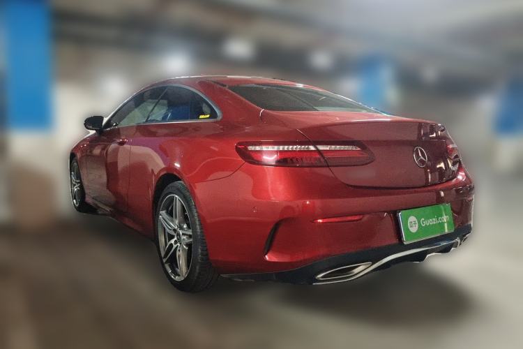 Used Mercedes-Benz E-Class 2017 E 200 4MATIC Coupe Rear Left 45 Deg