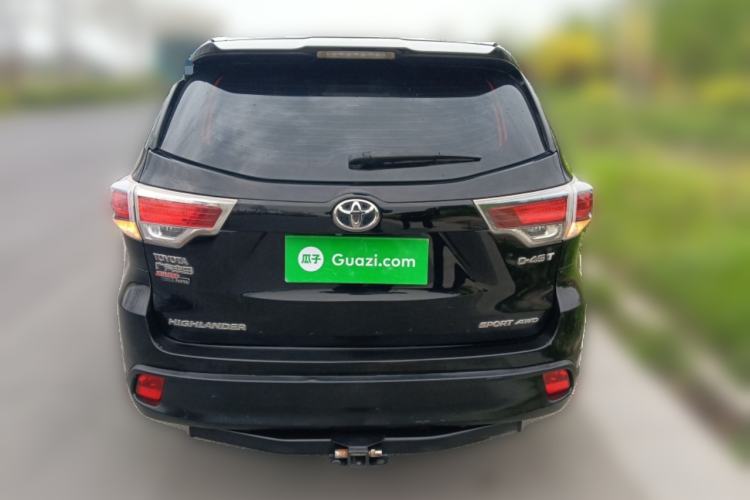 Used Toyota Highlander 2015 2.0T Four-Wheel Drive Luxury Edition 7-Seater Rear