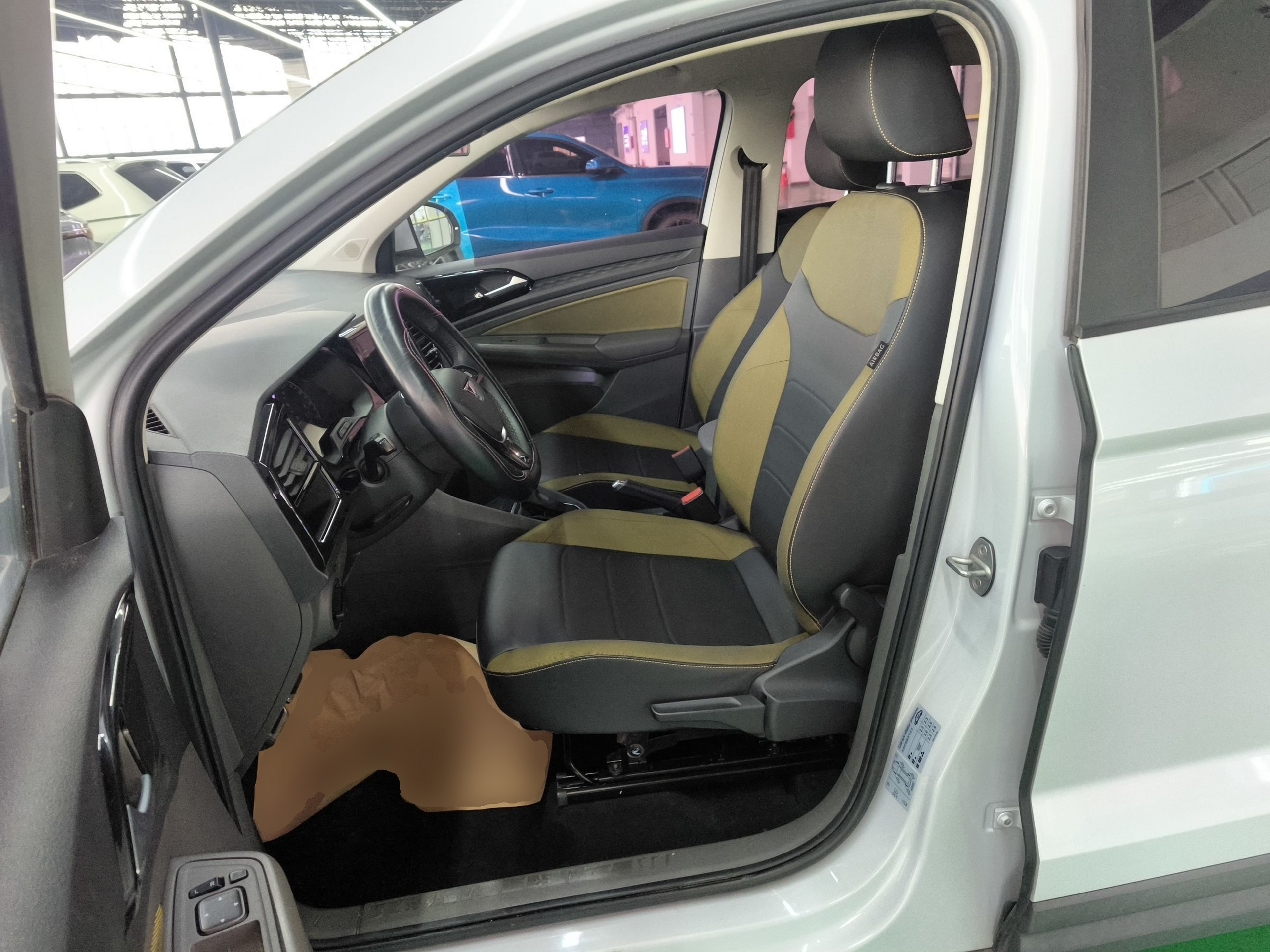 Avant de la voiture