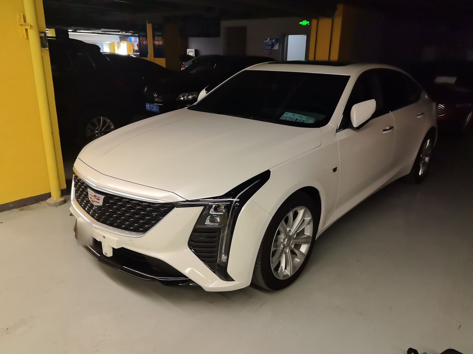 تحت مقدمة السيارة