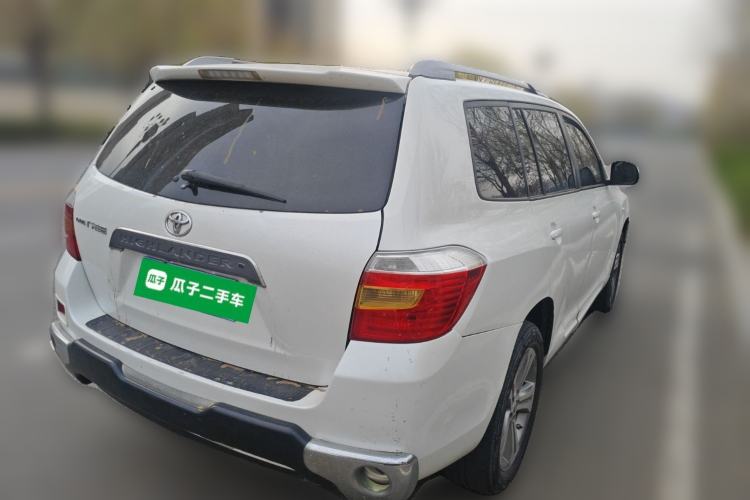 Used Toyota Highlander 2011 2.7L Two-Wheel Drive 5-Seater Sport Edition Rear Right 45 Deg