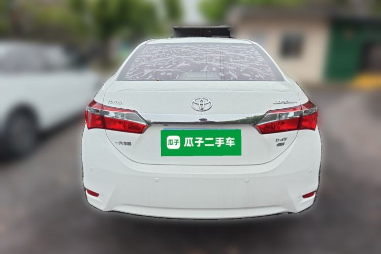 Used Toyota Corolla 2017 Revised Version 1.2T S-CVT GL-i Rear