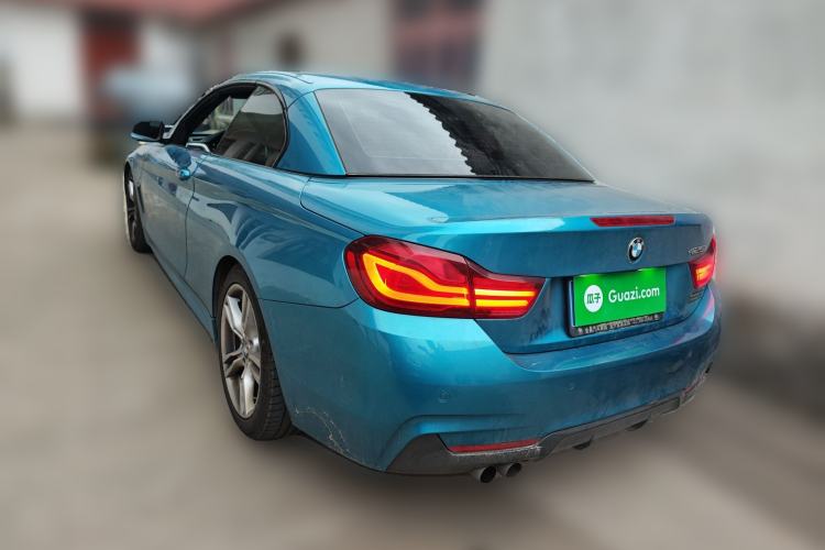 Used BMW 4 Series 2019 425i Convertible M Sport Night Edition Rear Left 45 Deg