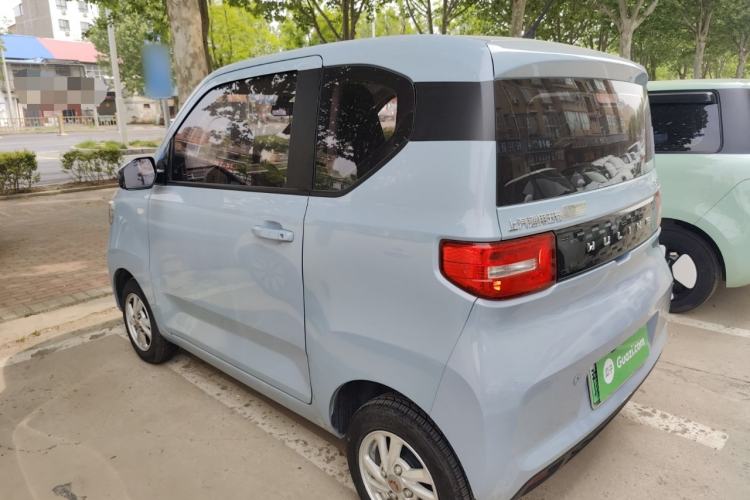 Used Wuling Hongguang MINIEV 2021 Macaron Fashion Model Lithium Iron Phosphate Rear Left 45 Deg