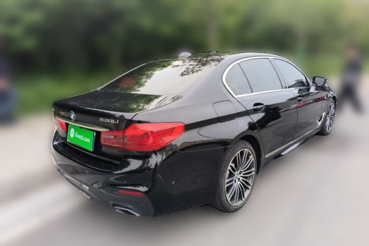 Used BMW 5 Series 2019 530Li Leading Model M Sport Package Rear Right 45 Deg