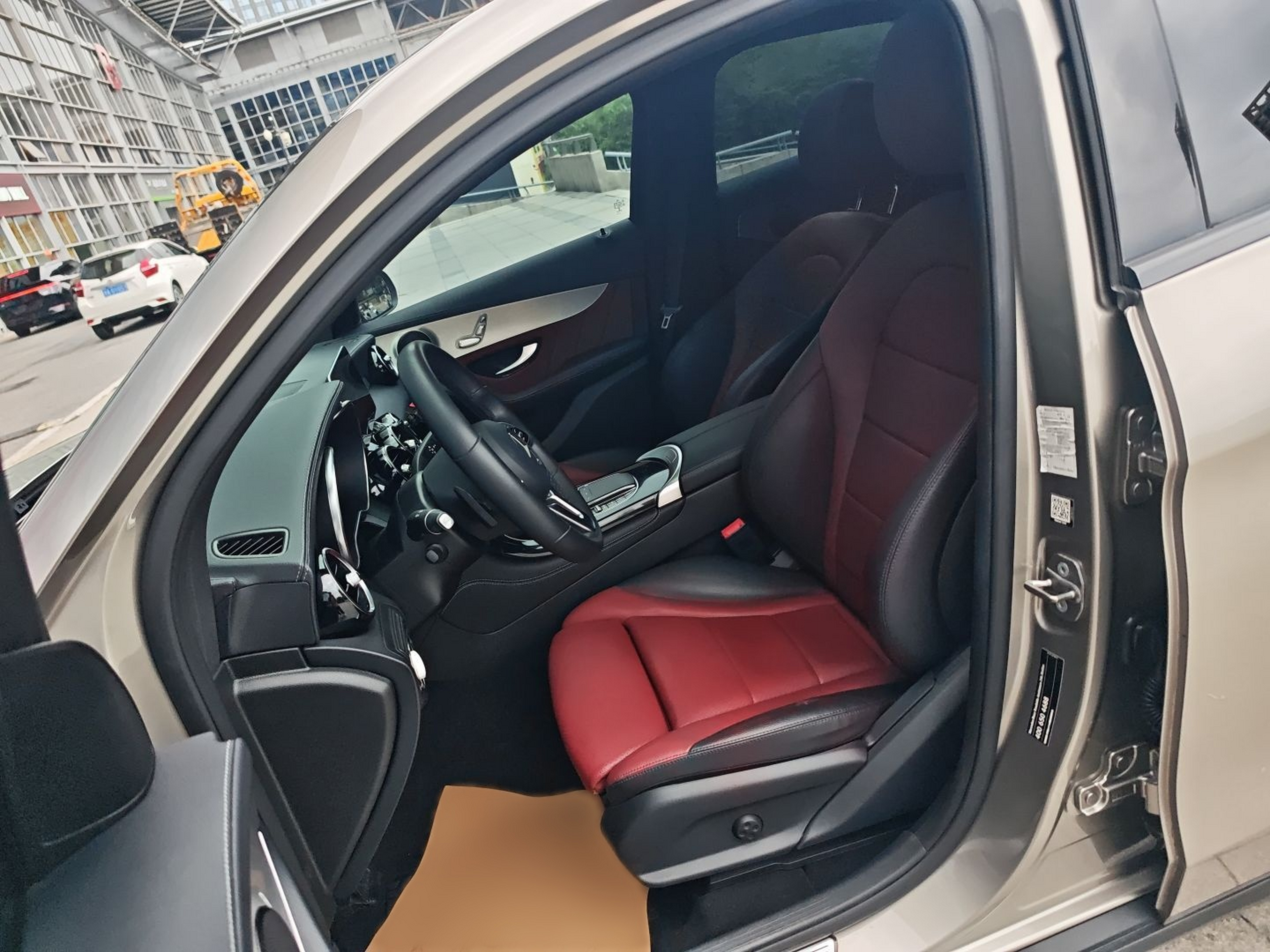 Avant de la voiture