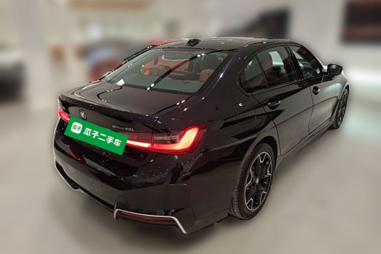 Used BMW i3 2024 eDrive 40 L Midnight Edition Rear Right 45 Deg