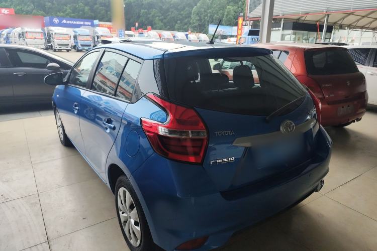 Used Toyota YARiS L Zhi Xuan 2016 Revised 1.5E CVT Charming Edition Rear Left 45 Deg