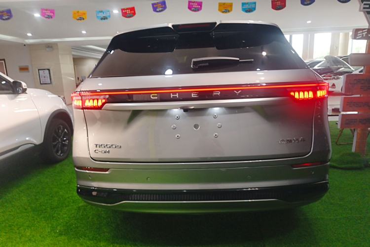 Used Chery Tiggo 9 C-DM 2025 1.5T 106KM Enjoy Edition 7 Seats Lithium Iron Phosphate Rear