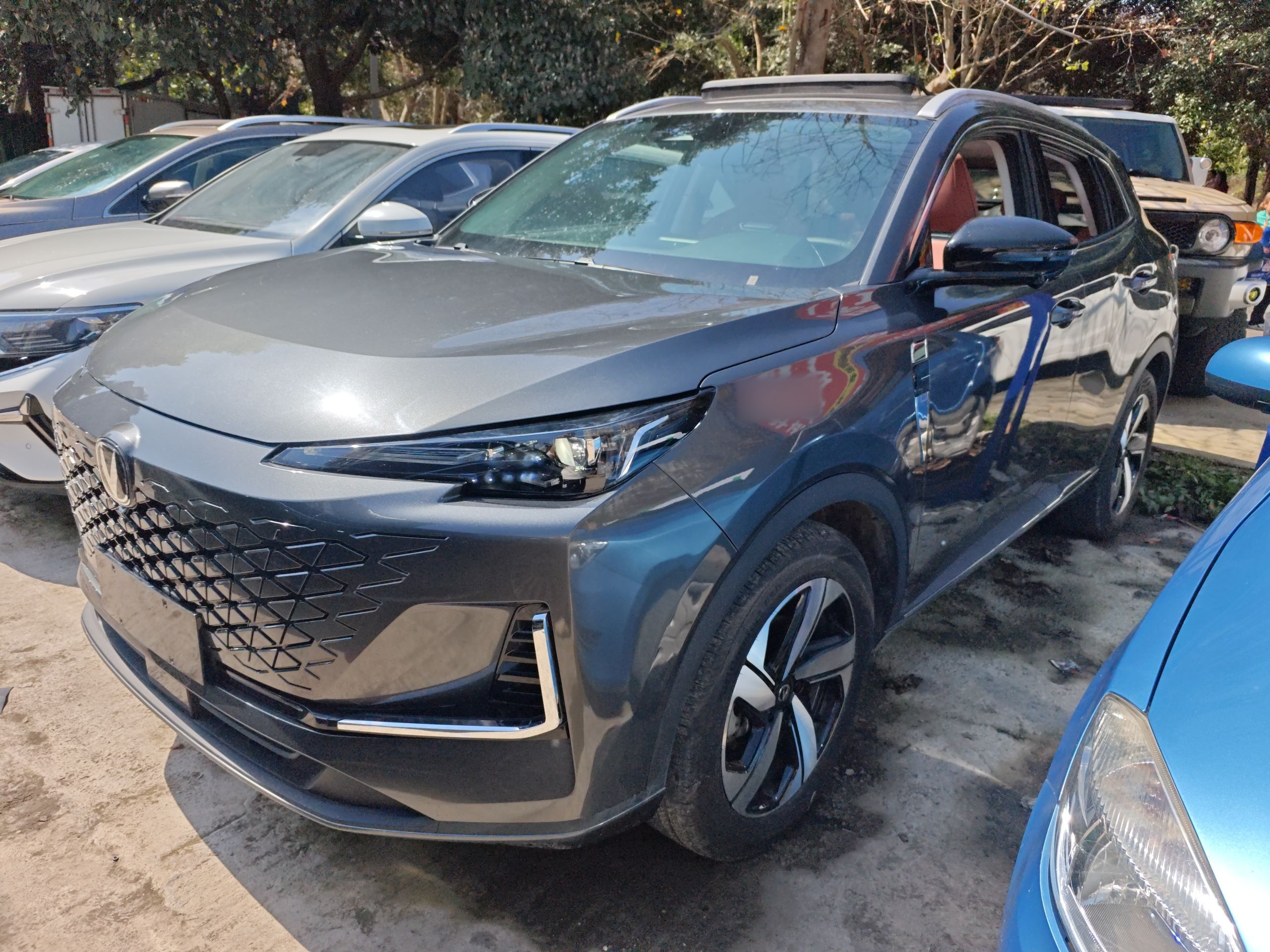 تحت مقدمة السيارة