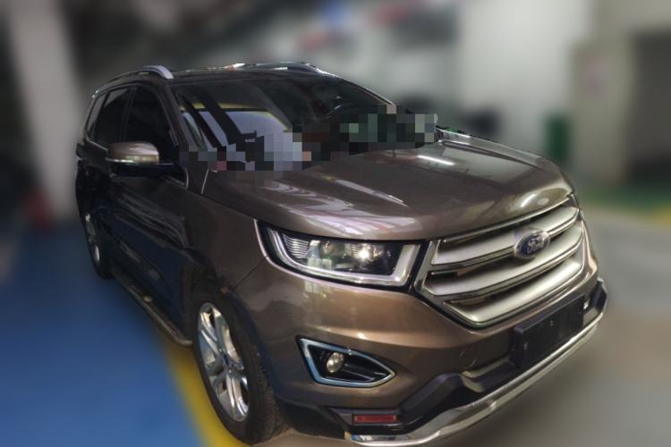 Used Ford Edge 2016 EcoBoost 245 Four-Wheel Drive Titanium Edition 7-Seater Front Right 45 Deg