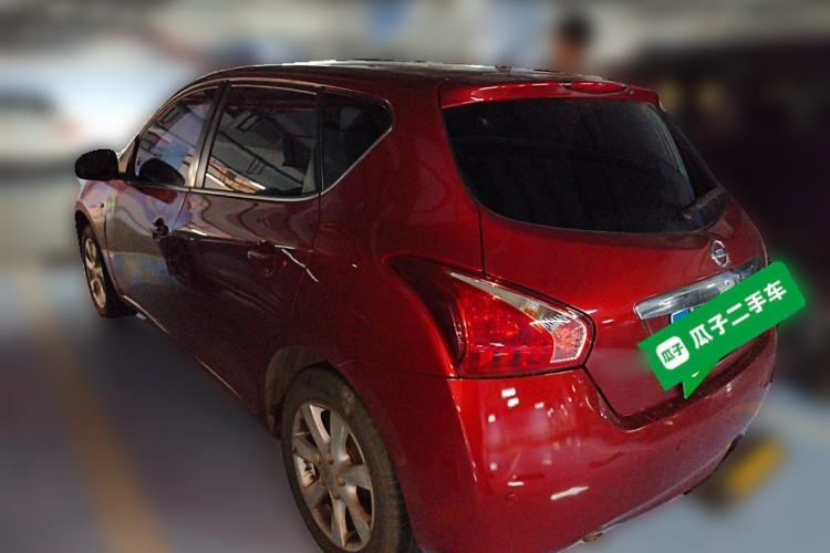 Used Nissan Tiida 2011 1.6L CVT Smart Version Rear Left 45 Deg