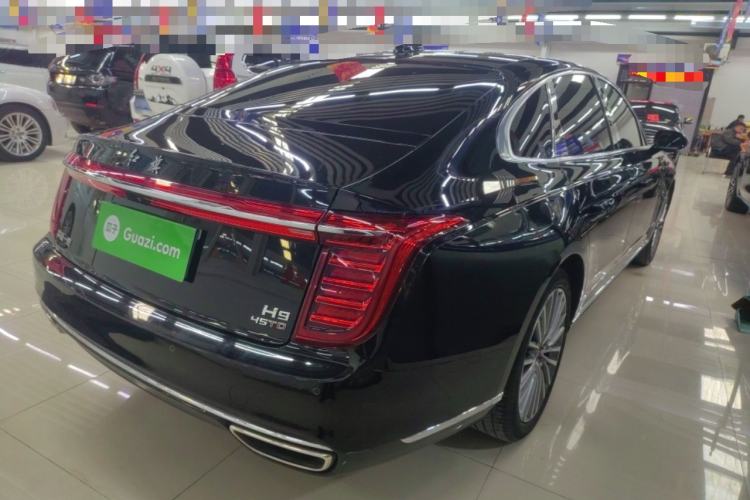 Used Hongqi H9 2023 2.0T Smart Connect Flagship Edition Rear Right 45 Deg