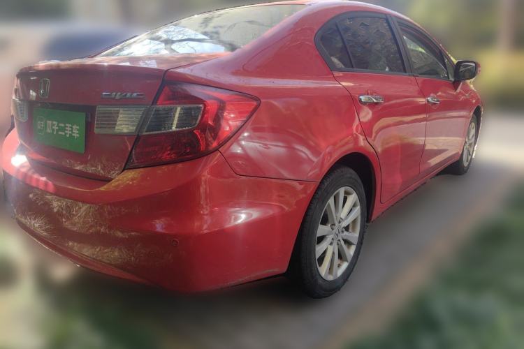 Used Honda Civic 2012 1.8L automatic luxury edition Rear Right 45 Deg