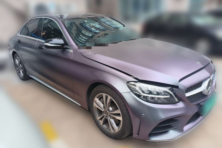 Used Mercedes-Benz C-Class 2020 C 200 L Fashion Edition Sport Version Front Right 45 Deg