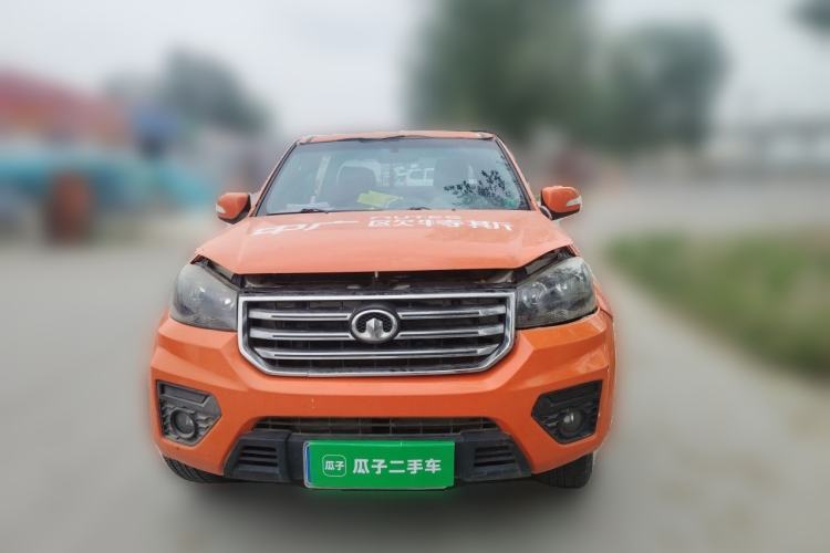 Used Great Wall Wingle 5 2017 2.8T European Version Diesel Two-Wheel Drive Elite Large Double-Cab GW2.8TC