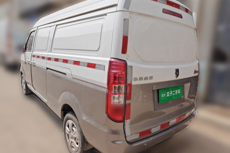 Used Jinbei New Hiace X30L 2018 1.5L Box Truck Wealth Edition DLCG14 Rear Left 45 Deg