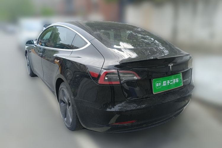 Used Tesla Model 3 2020 Refreshed Version Long-Range Rear-Wheel Drive Rear Left 45 Deg
