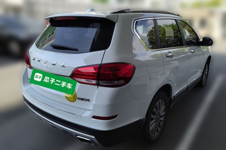 Used Haval H6 2017 Blue Label Sport Edition 1.5T Automatic Two-Wheel Drive Luxury Model Rear Right 45 Deg