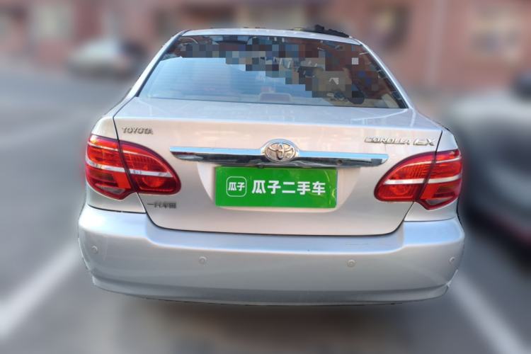 Used Toyota Corolla EX 2013 1.6L Automatic Luxury Edition Rear