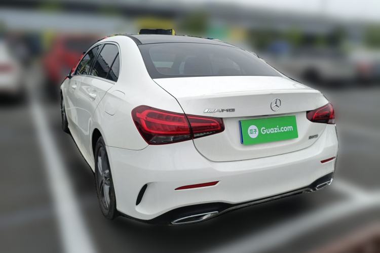 Used Mercedes-Benz A-Class 2021 Restyled A 180 L Sport Sedan Rear Left 45 Deg