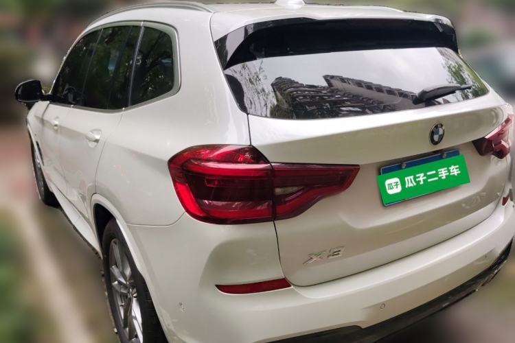 Used BMW X3 2020 xDrive25i M Sport Package Rear Left 45 Deg