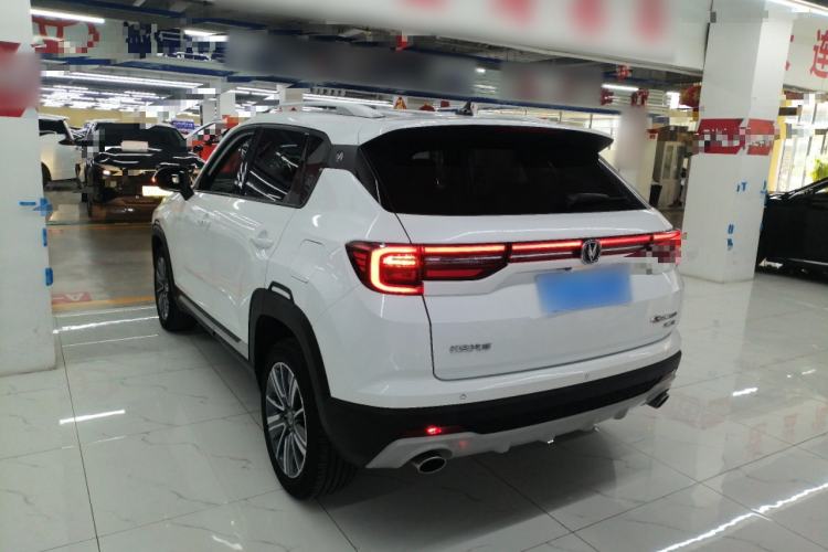 Used CHANGAN CS35PLUS 2019 1.4T DCT Chuanlian Blue Whale Edition Rear Left 45 Deg
