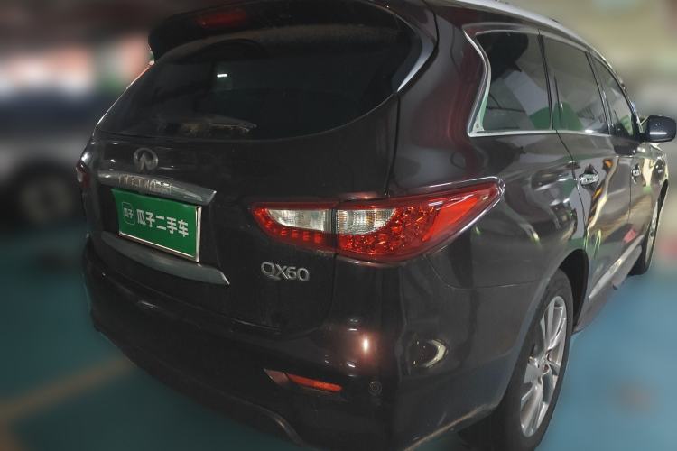 Used Infiniti QX60 2014 2.5 S/C Hybrid Two-Wheel Drive Excellence Edition Rear Right 45 Deg