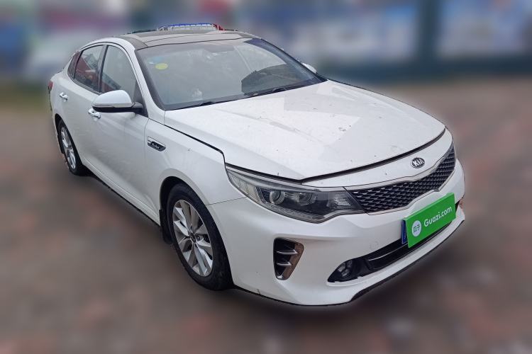 Used Kia K5 2016 1.6T Automatic LUX Front Right 45 Deg