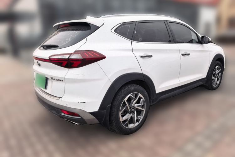 Used Hyundai Tucson 2019 280TGDi Dual-Clutch Two-Wheel Drive Smart Connect Version China VI Rear Right 45 Deg
