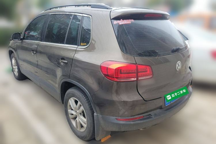 Used Volkswagen Tiguan 2016 300TSI Automatic Two-Wheel Drive Trend Edition Rear Left 45 Deg