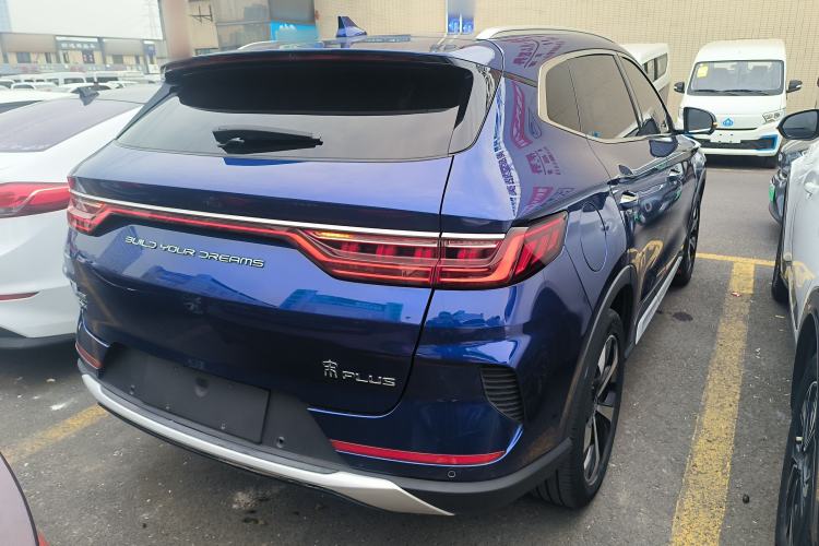 Used BYD Song PLUS New Energy 2021 DM-i 110KM Flagship PLUS Rear Right 45 Deg