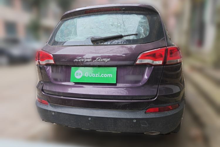 Used Zotye Domy X5 2017 Upgraded Model 1.5T CVT ZhiXian Edition Rear