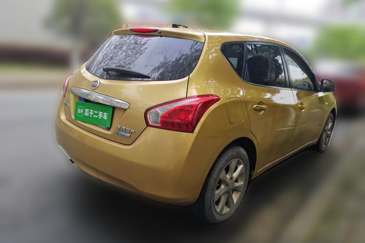 Used Nissan Tiida 2011 1.6L CVT Smart Version Rear Right 45 Deg