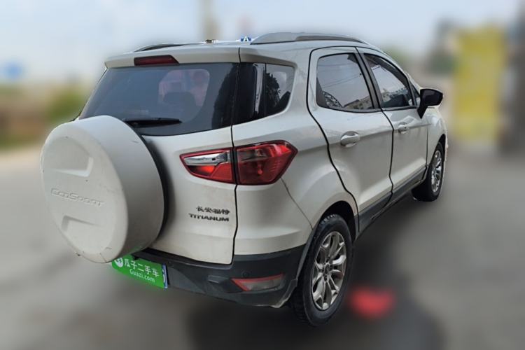 Used Ford EcoSport 2013 1.5L Automatic Prestige Model Rear Right 45 Deg