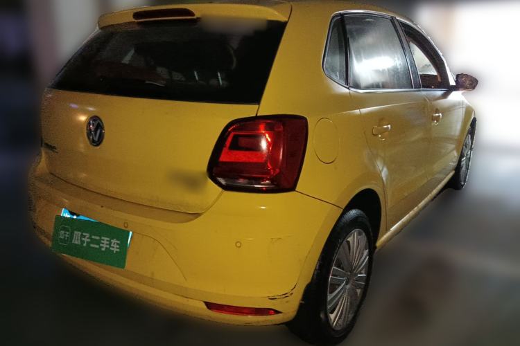 Used Volkswagen Polo 2016 1.6L Automatic Comfort Model Rear Right 45 Deg