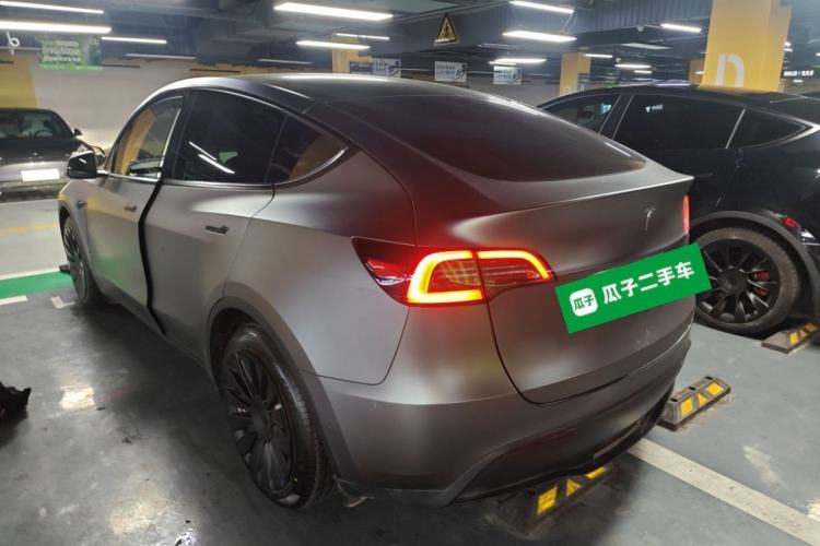 Used Tesla Model Y 2022 Revised Version Rear-Wheel Drive Rear Left 45 Deg