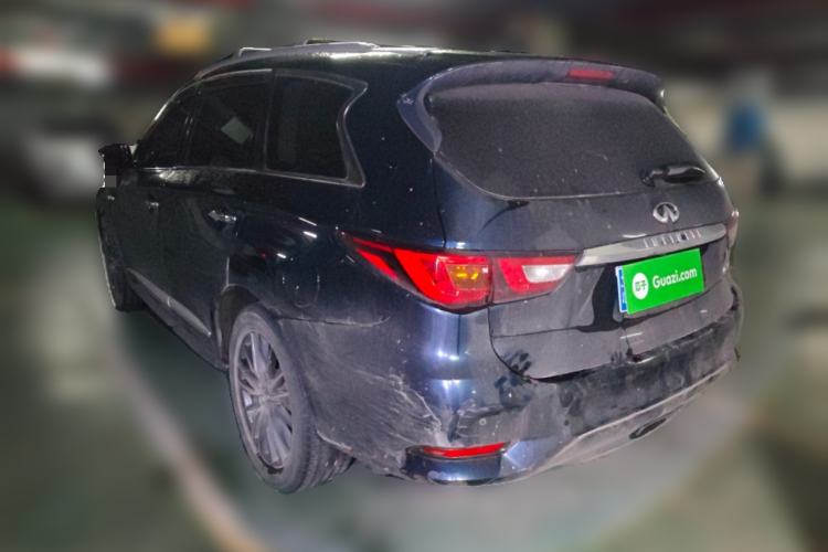 Used Infiniti QX60 2018 2.5 S/C Hybrid Two-Wheel-Drive Champion Family Edition Rear Left 45 Deg