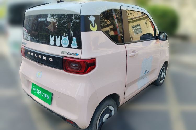 Used Wuling Hongguang MINIEV 2022 Macaron Premium Model – Lithium Iron Phosphate Rear Right 45 Deg