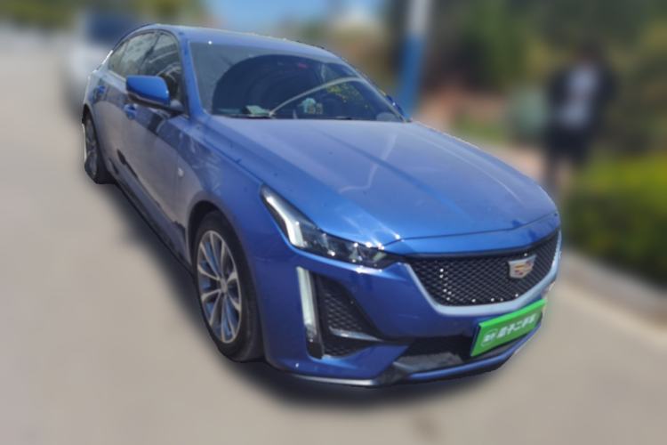 Used Cadillac CT5 2021 28T Advanced Sport Model Front Right 45 Deg